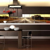 Szkło laminowane-unikalna dekoracja kuchni.